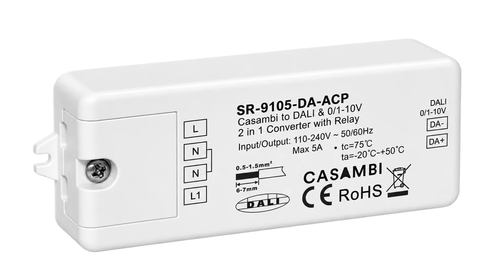 Casambi zu DALI DT6/DT8 / 0–10V Konverter – Bild 2