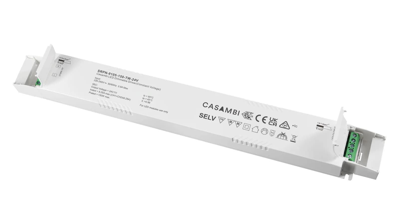 Casambi Netzteil 24V 150W Tunable White – Bild 2