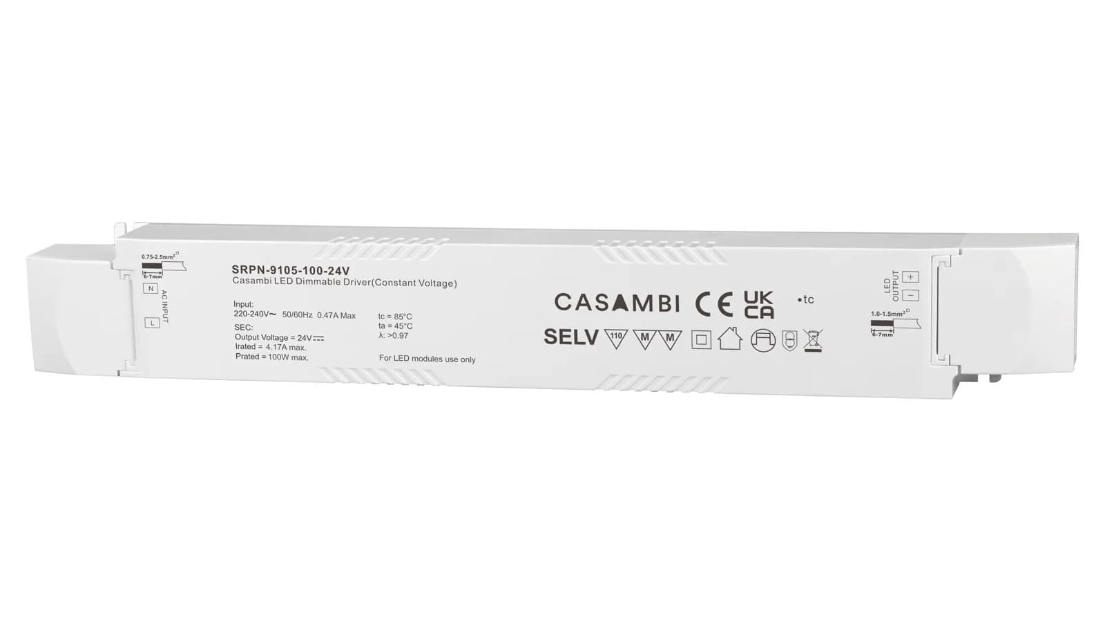 Casambi Netzteil 24V 100W – Bild 2