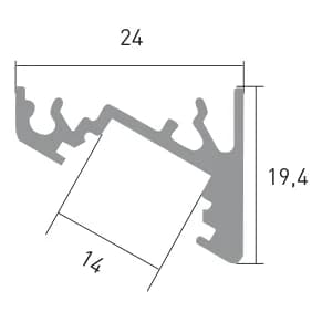ESQUINA XL Eckprofil – Bild 2