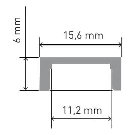 MICRO-Alu Aufbauprofil – Bild 2